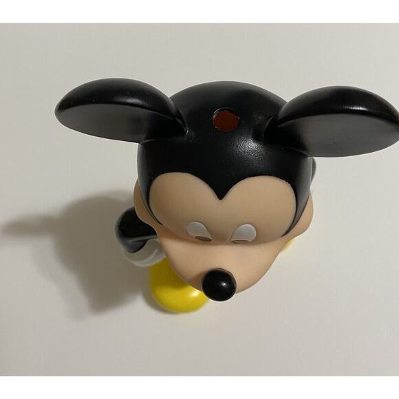 Vintage Disney Big Mickey Mouse Sipper Cup Figural Water Bottle 12" No Straw - Picture 6 of 6